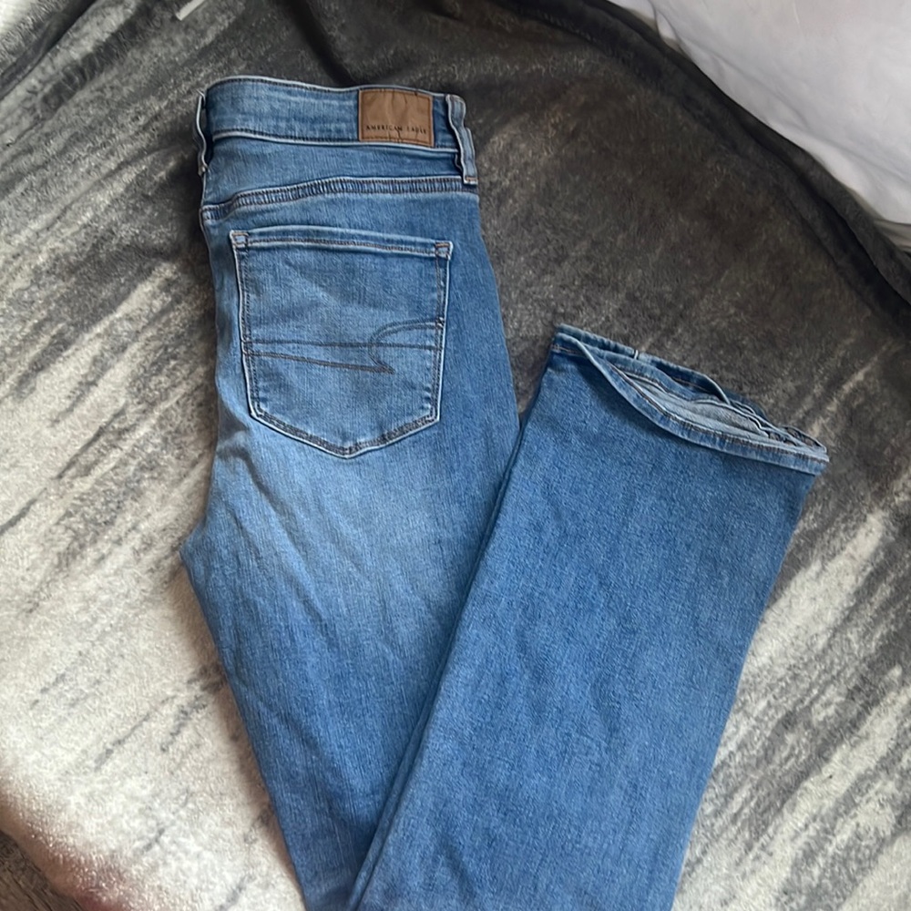AE High Rise Skinny Kick